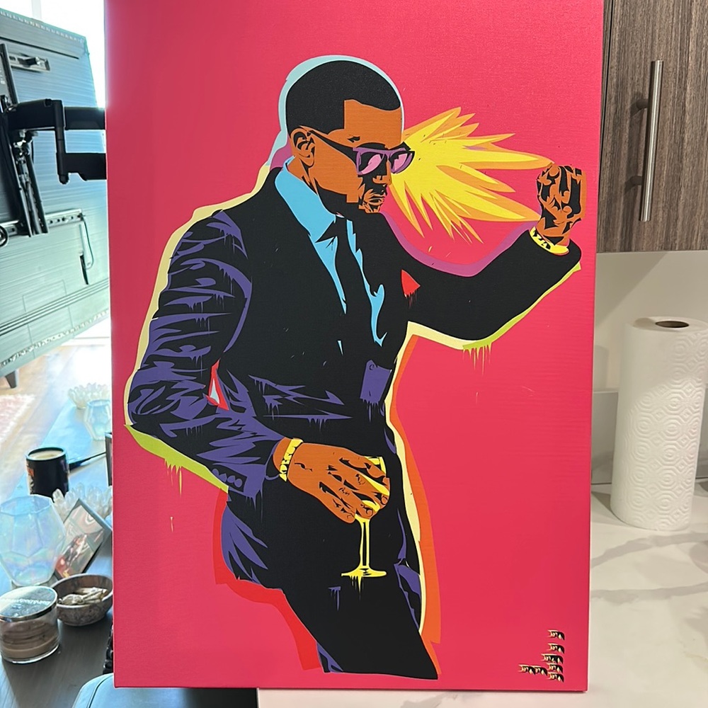Kanye West Graduation Era Custom Painting